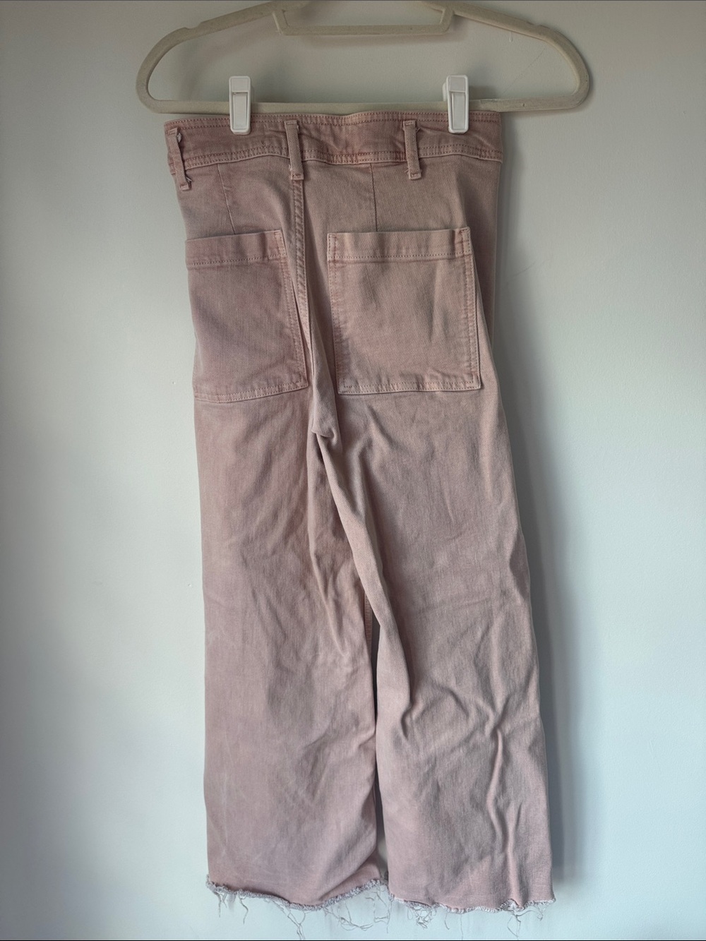 ZARA Dusty Pink The marine Straight Jeans - Picture 4 of 4